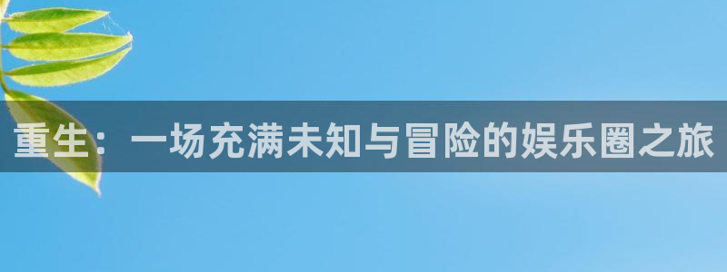 风暴娱乐登录地址：重生：一场充满未知与冒险的娱乐圈之旅